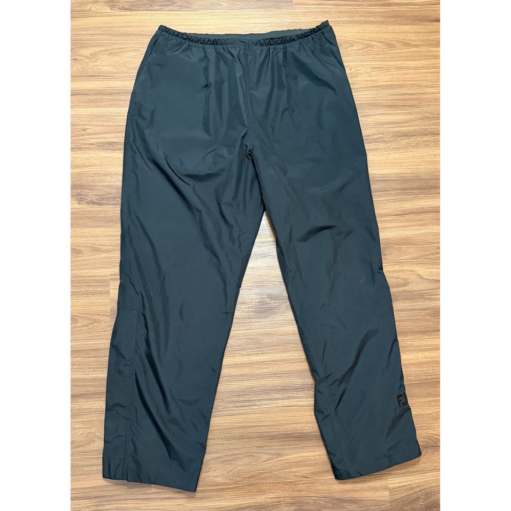 FootJoy DryJoys Mens Black Golf Performance Rain Pants Waterproof Sz XL